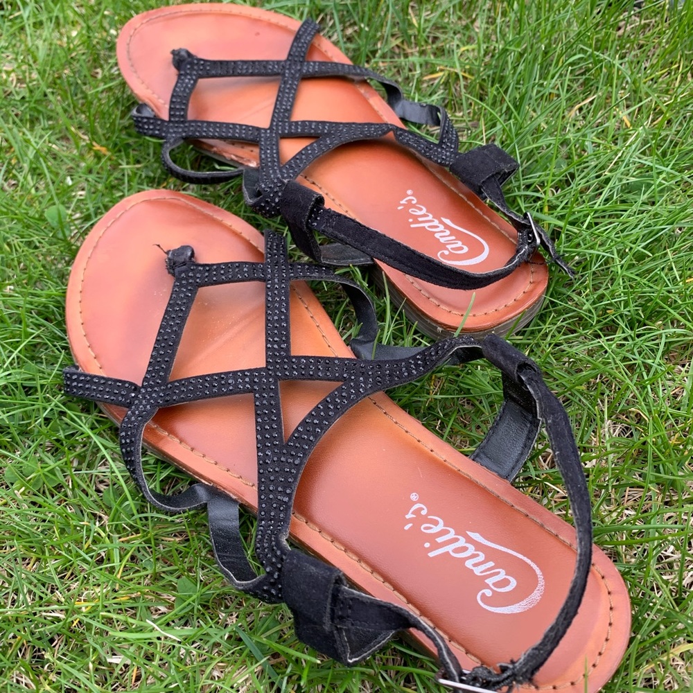 Sparkly sandals